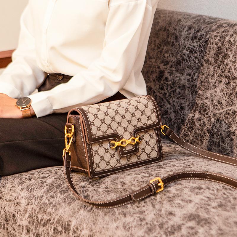 Classical Plaid Crossbody Bag For Women Bags Genuine Leather Designer Handbags Sac De Luxe Femme Marque Cc Cross Body, Light brown
Classical Plaid Crossbody Bag For Women Bags Genuine Leather Designer Handbags Sac De Luxe Femme Marque Cc Cross Body, Light brown