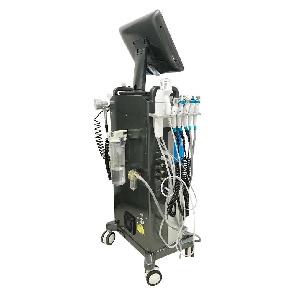 14in1 facial Machine Master microdermabrasion Oxygen jet Peeling skin rejuvenation improve face dull Spa aqua clean facial machine