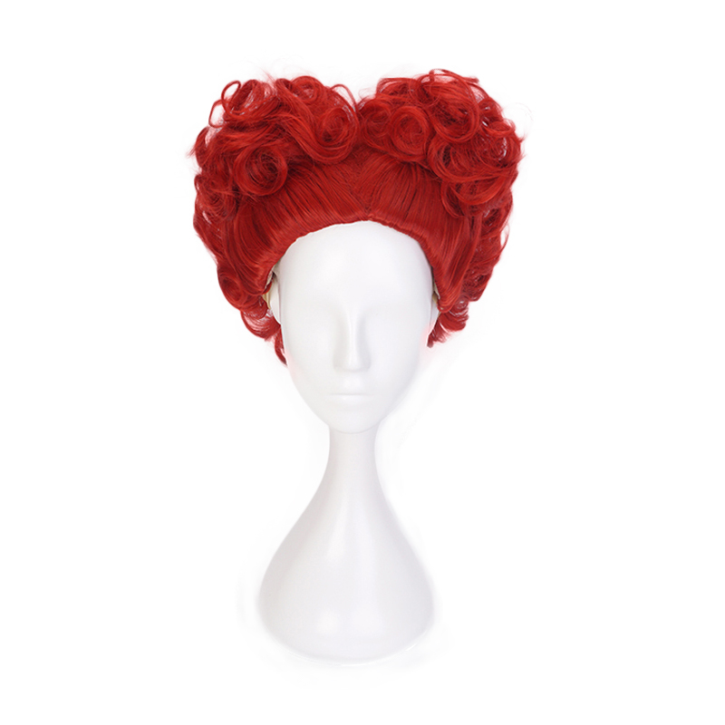 Alice in Wonderland Red Queen Cosplay Wig Role Play Queen of Hearts Red Heat-resistant Fiber Hair Halloween Party Costume Wigs, 418
Alice in Wonderland Red Queen Cosplay Wig Role Play Queen of Hearts Red Heat-resistant Fiber Hair Halloween Party Costume Wigs, 418