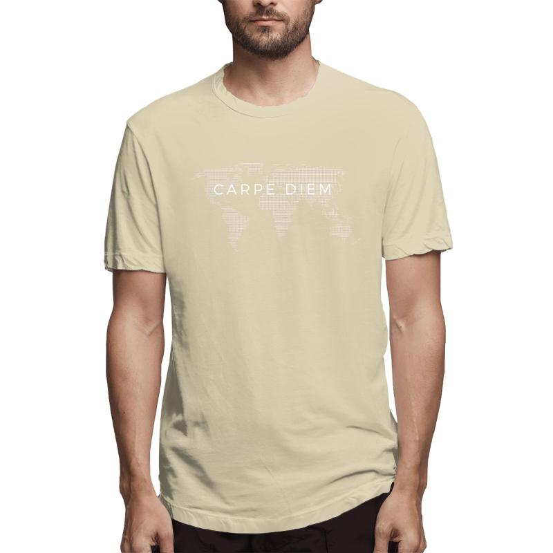 Trendy Casual Men' T-Shirts Carpe Diem Wanderlust Travel Funny O-Neck Short Sleeve Tees Shirt 100% Cotton Unique Clothing Tops, Gray
Trendy Casual Men' T-Shirts Carpe Diem Wanderlust Travel Funny O-Neck Short Sleeve Tees Shirt 100% Cotton Unique Clothing Tops, Gray