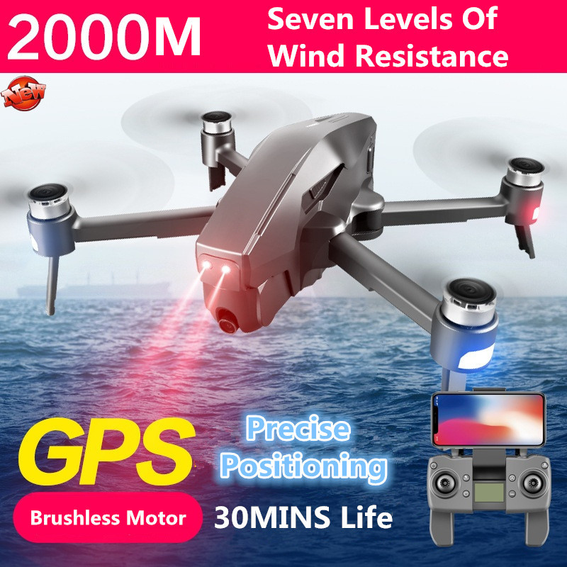4K Professional GPS Brushless WIFI FPV RC Drone Quadcopter 5G 2KM 11.1V 4000Mah Battery GPS Auto Follow Me Quadcopter VS B4W X12, 4k 1 battery no bag
4K Professional GPS Brushless WIFI FPV RC Drone Quadcopter 5G 2KM 11.1V 4000Mah Battery GPS Auto Follow Me Quadcopter VS B4W X12, 4k 1 battery no bag