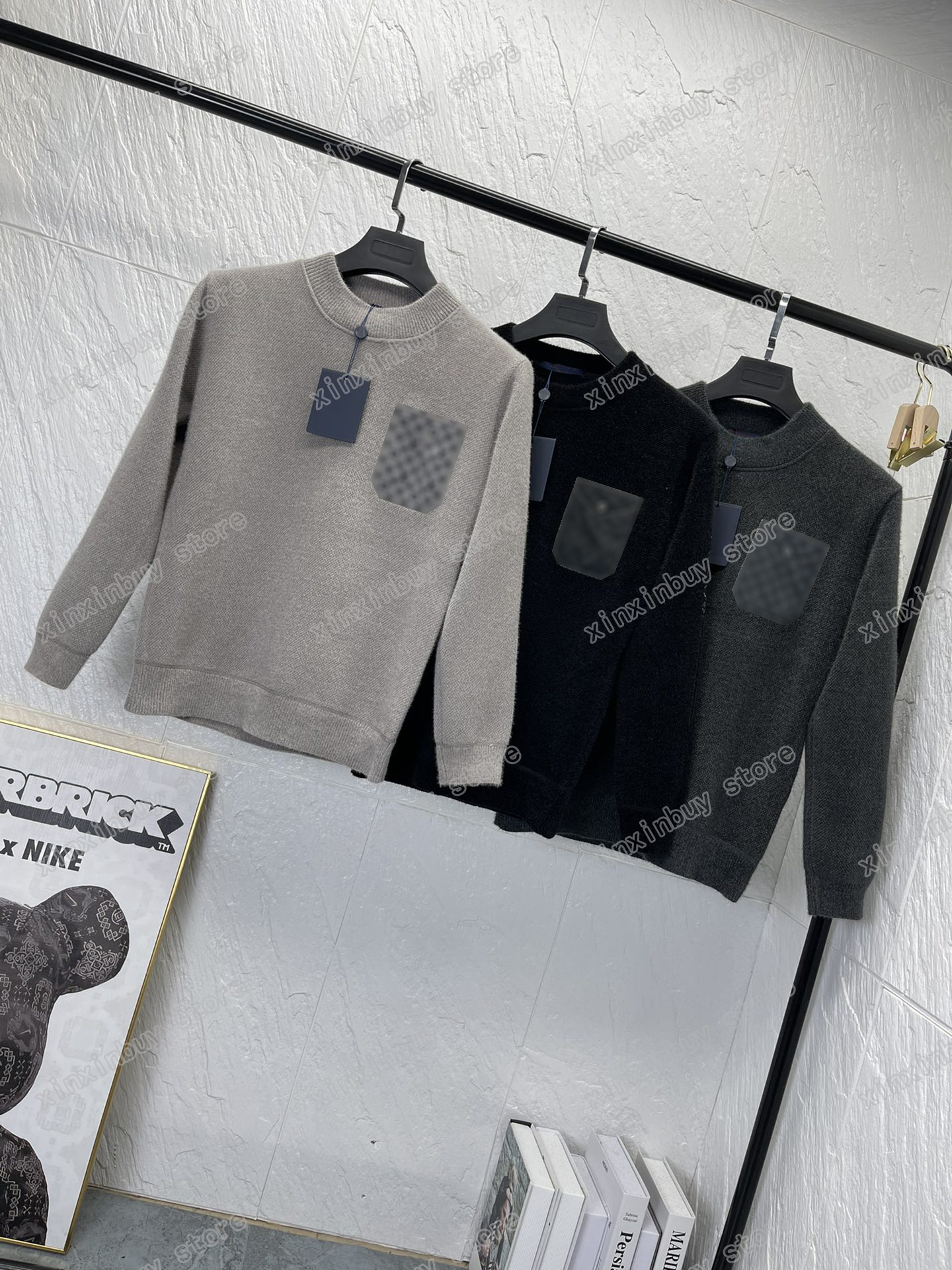 21ss Designers Sweaters luxury Mens Womens Pattern Pocket embroidery Man Paris Fashion Tee Top Quality Tees Street long Sleeve luxurys black, White;black
21ss Designers Sweaters luxury Mens Womens Pattern Pocket embroidery Man Paris Fashion Tee Top Quality Tees Street long Sleeve luxurys black, White;black