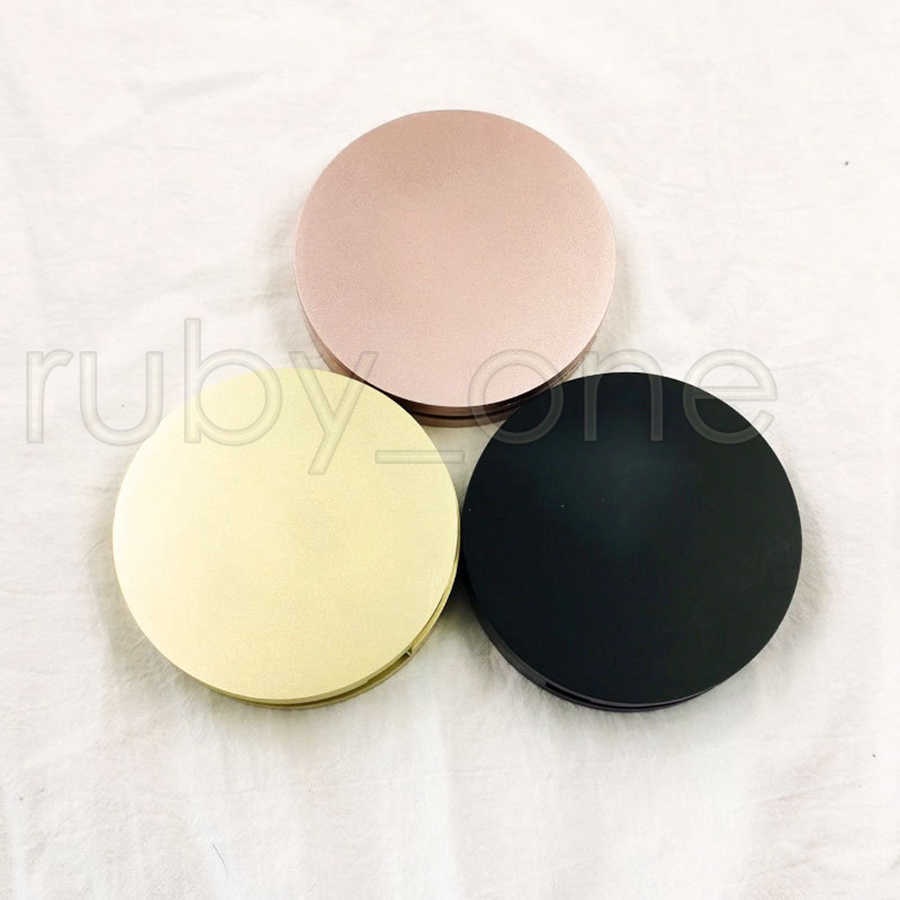 Rose Gold Round Eyelash Packaging Boxes With Mirror False Eyelashes Packaging Box Plastic Lashes Box Empty Eyelash Box Case 37setyle