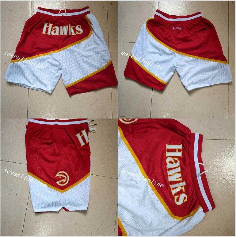 Men's Team Basketball Short Just Don Atlanta Fan's White Red Color Sport Stitched Shorts Hip Pop Pants With Pocket Zipper Sweatpants In Size, White;black
Men's Team Basketball Short Just Don Atlanta Fan's White Red Color Sport Stitched Shorts Hip Pop Pants With Pocket Zipper Sweatpants In Size, White;black