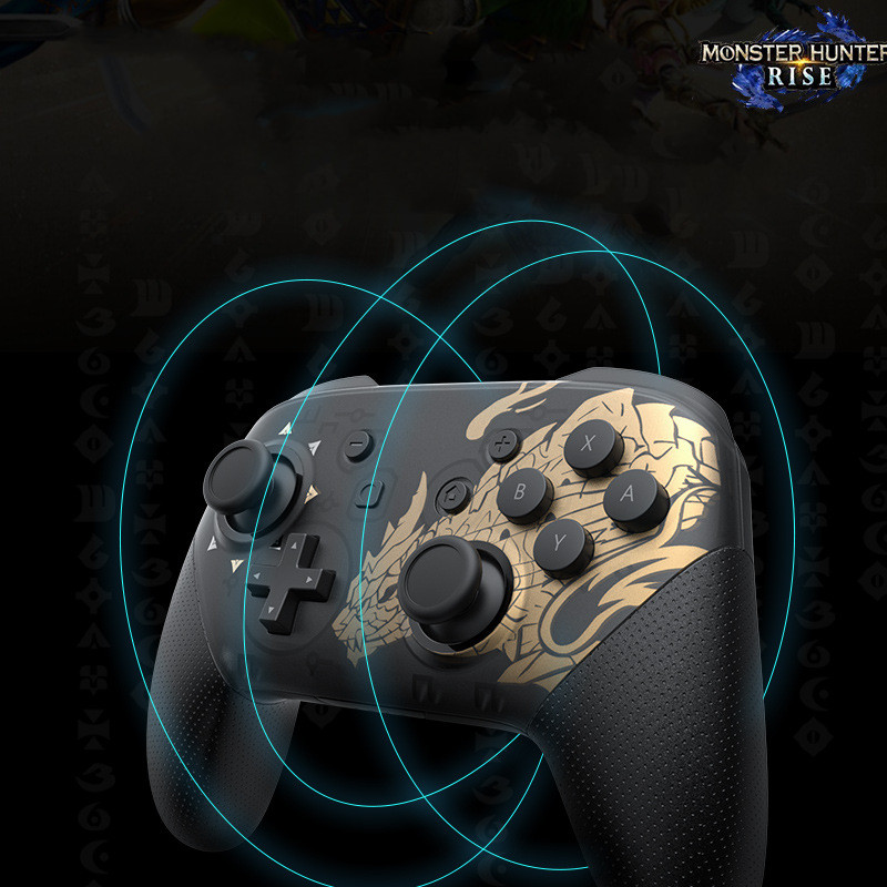 Limited Edition Controllers Monster Hunter Bluetooth Wireless Switch Pro Controller Gamepad Joypad Remote for Nintend Game Console Gamepads Joyst