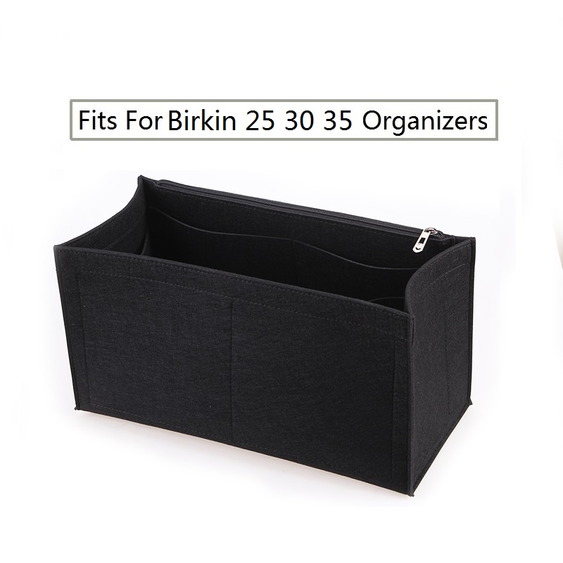 Fits For Birkin 25 30 35 Felt Cloth Insert Bag Organizer Makeup Handbag Organizer Travel Inner Purse Portable Cosmetic Bags, Black birkin 25
Fits For Birkin 25 30 35 Felt Cloth Insert Bag Organizer Makeup Handbag Organizer Travel Inner Purse Portable Cosmetic Bags, Black birkin 25