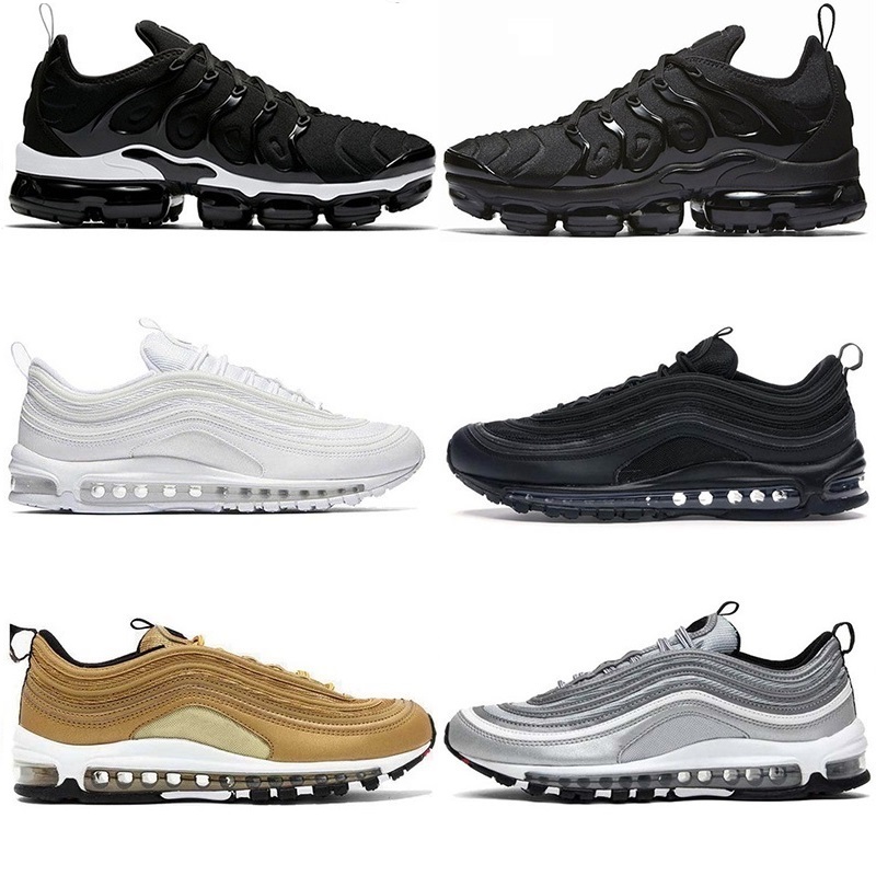 Tn Plus Sports Shoes For Men Women Running Shoes Fly 2.0 Designers Knit Sneakers Classic 97s Grey Golden Black Bullet Cushion Walking Jogging Trainers, Moon grey
Tn Plus Sports Shoes For Men Women Running Shoes Fly 2.0 Designers Knit Sneakers Classic 97s Grey Golden Black Bullet Cushion Walking Jogging Trainers, Moon grey