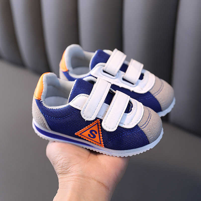 Athletic Outdoor Childrens sports 2025 Spring and Autumn collection boys fashionable soft sole Forrest Gump baby shoes girls casual shoes C260130