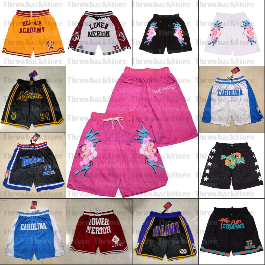 NCAA Basketball Short Hip Pop Summer Running Sports Pant With Pocket Zipper Sweatpants Blue White Black Mens Stitched Size S-XXLMamba Pink Pocket Panther Short, As photo 
NCAA Basketball Short Hip Pop Summer Running Sports Pant With Pocket Zipper Sweatpants Blue White Black Mens Stitched Size S-XXLMamba Pink Pocket Panther Short, As photo