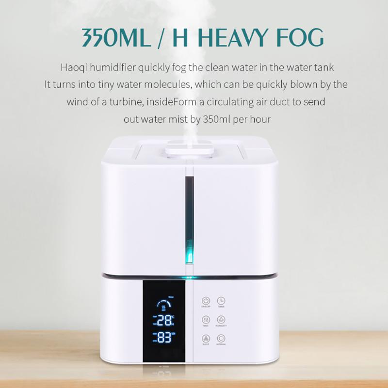 Humidifiers 350ML/600ML Industrial Humidifier Household Commercial Heavy Fog Mute Large Workshop Warehouse Office Ultrasonic Atomizer
Humidifiers 350ML/600ML Industrial Humidifier Household Commercial Heavy Fog Mute Large Workshop Warehouse Office Ultrasonic Atomizer