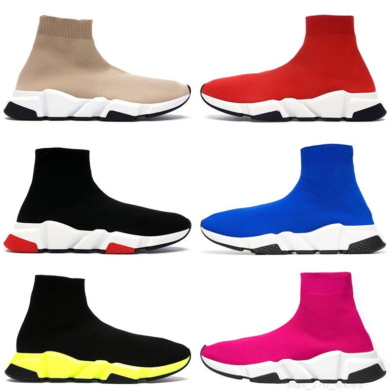 Original Top Quality Designer Women Mens Sock Shoes Casual Speeds Trainers Graffiti Clear Sole Lace Up Beige Black White Red Paris Sports
Original Top Quality Designer Women Mens Sock Shoes Casual Speeds Trainers Graffiti Clear Sole Lace Up Beige Black White Red Paris Sports