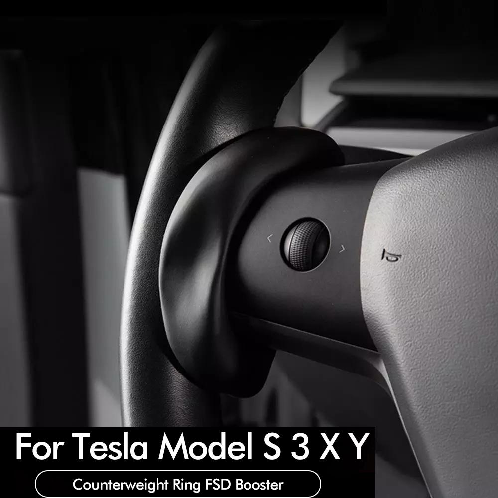 Car Steering Wheel Booster For Tesla Model 3 S X Y Autopilot Counterweight Accessories Ring FSD Automatic Assisted Weight AP от DHgate WW
