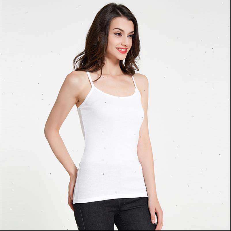 fashion spaghetti women tank straps cotton camis slim fitness sling stretch comfy sleeveless t shirt streetwear summer camisole, White
fashion spaghetti women tank straps cotton camis slim fitness sling stretch comfy sleeveless t shirt streetwear summer camisole, White