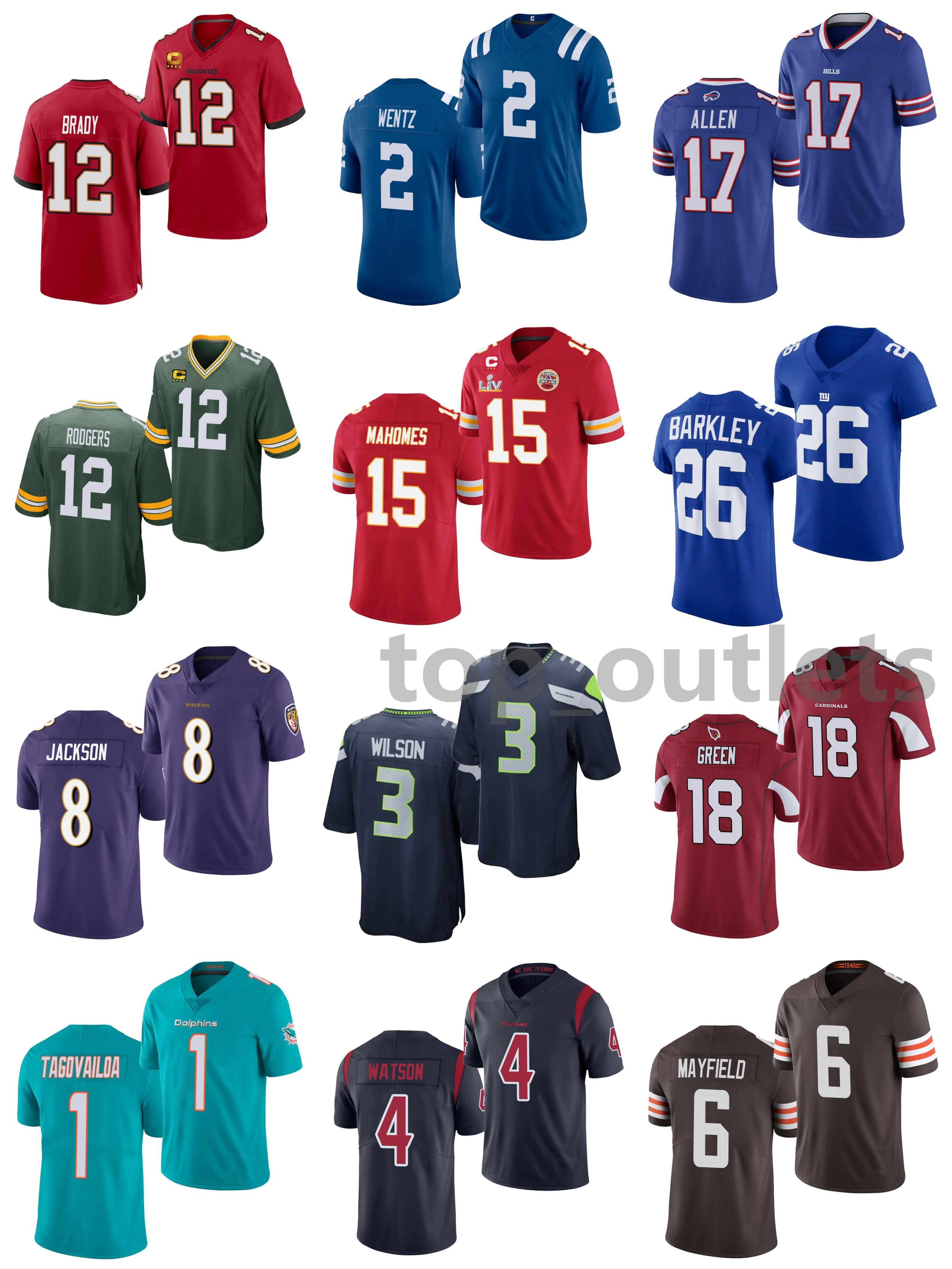 2021 American Football Giants Jerseys Saquon Barkley Jersey Terry McLaurin Todd Gurley II Tom Brady Travis Kelce Tua Tagovailoa Von Miller Z, Black;red
2021 American Football Giants Jerseys Saquon Barkley Jersey Terry McLaurin Todd Gurley II Tom Brady Travis Kelce Tua Tagovailoa Von Miller Z, Black;red
