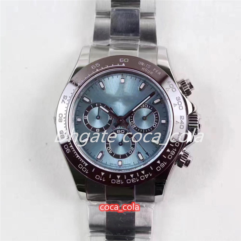 Men's Automatic Cal.4130 V3 904L Steel Chronograph Mens Ceramic Bezel 116500 Cosmograph Men Sport N Eta Factory Sport Wristwatch
Men's Automatic Cal.4130 V3 904L Steel Chronograph Mens Ceramic Bezel 116500 Cosmograph Men Sport N Eta Factory Sport Wristwatch