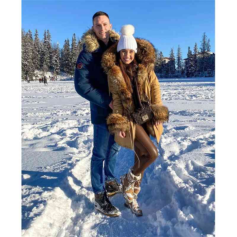 Maomaokong Winter Jacket Women Long Parka Real Fur Coat Natural Raccoon Collar Hood Thick Warm Streetwear Parkas 210910