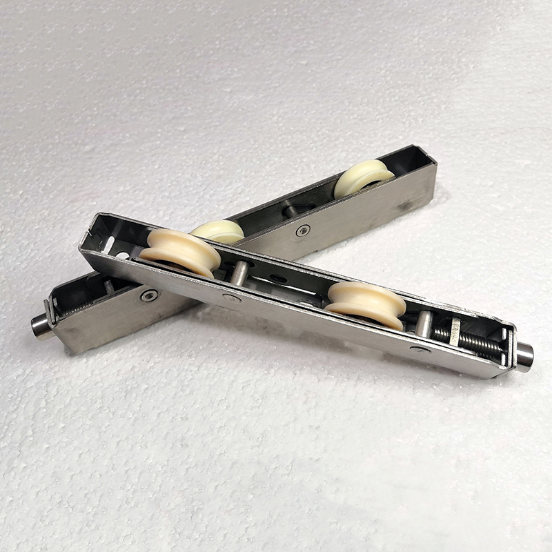 Sliding Door Plastic Steel Window Pulley Aluminum Alloy Roller Muted Nylon Wheel Household Hardware Part