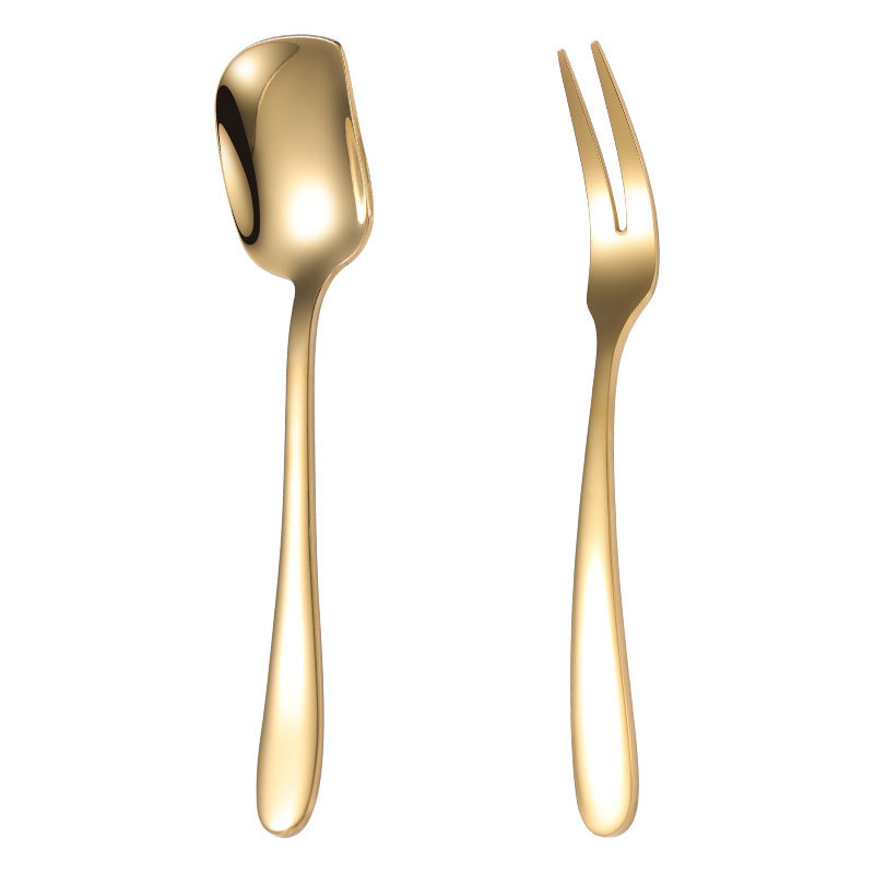 Stainless Steel Long Handle Spoon Coffee Latte Ice Cream Soda Sundae Cocktail Scoop