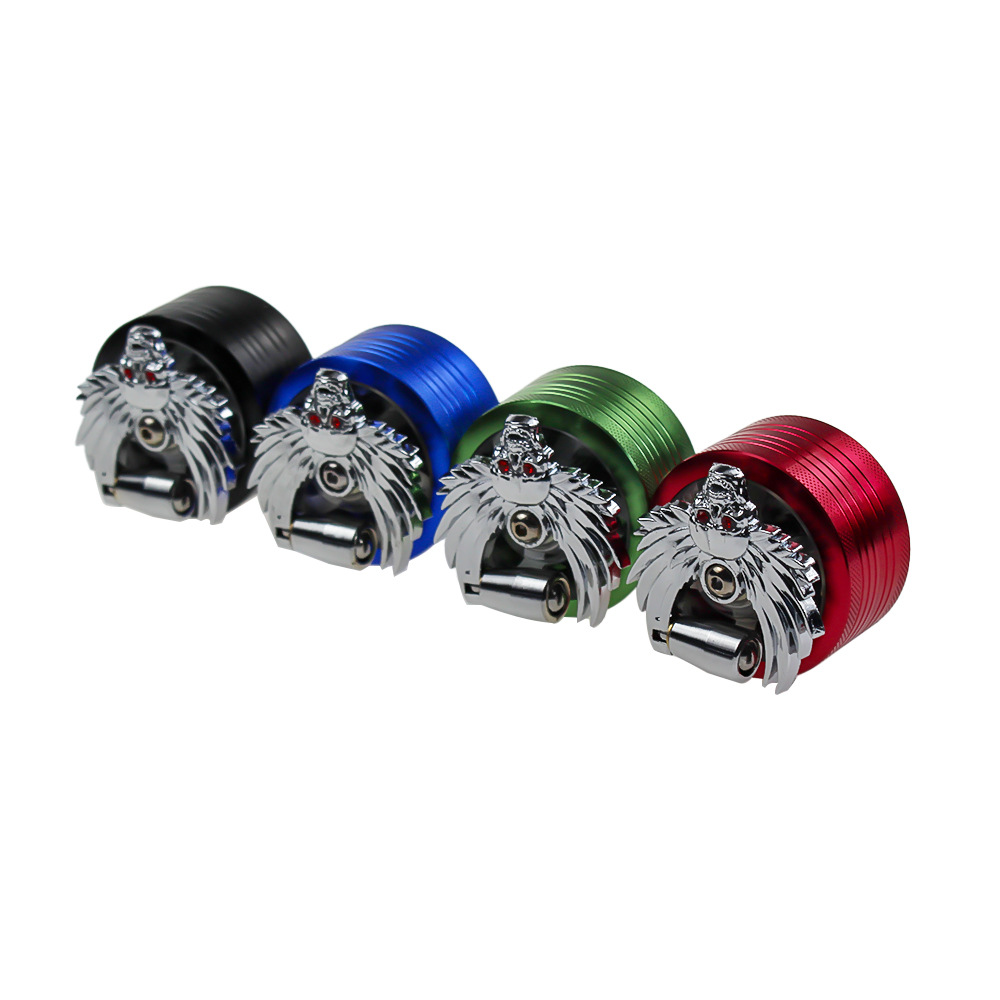 Tobacco the Grinder Smoking Accessories Cigarette 2 layer Aluminium Alloy Abrader Hand Shaking Grinding Smoke Leaf Grinders
Tobacco the Grinder Smoking Accessories Cigarette 2 layer Aluminium Alloy Abrader Hand Shaking Grinding Smoke Leaf Grinders