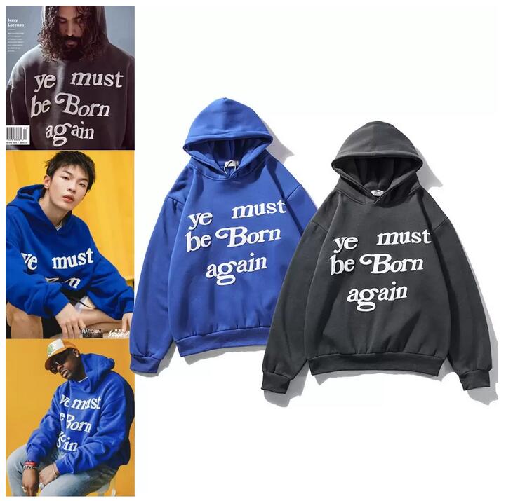 Men Hoodie CPFM YE MUST BE BORN AGAIN Letter Printed High Street Hip Hop Hoodies 2 Color Hooded Sweatshirt Cheap Hoodie, Gray
Men Hoodie CPFM YE MUST BE BORN AGAIN Letter Printed High Street Hip Hop Hoodies 2 Color Hooded Sweatshirt Cheap Hoodie, Gray