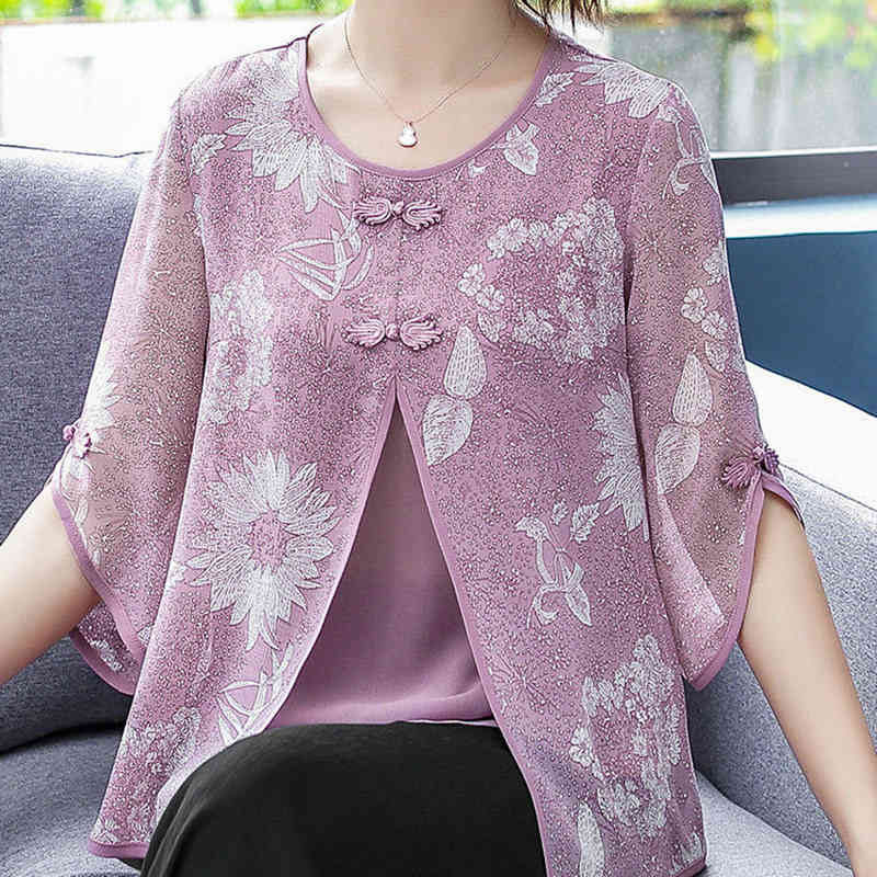 Women Spring Summer Style Chiffon Blouses Shirts Lady Casual Half Sleeve O-Neck Chiffon Blusas Tops ZZ0850, White
Women Spring Summer Style Chiffon Blouses Shirts Lady Casual Half Sleeve O-Neck Chiffon Blusas Tops ZZ0850, White