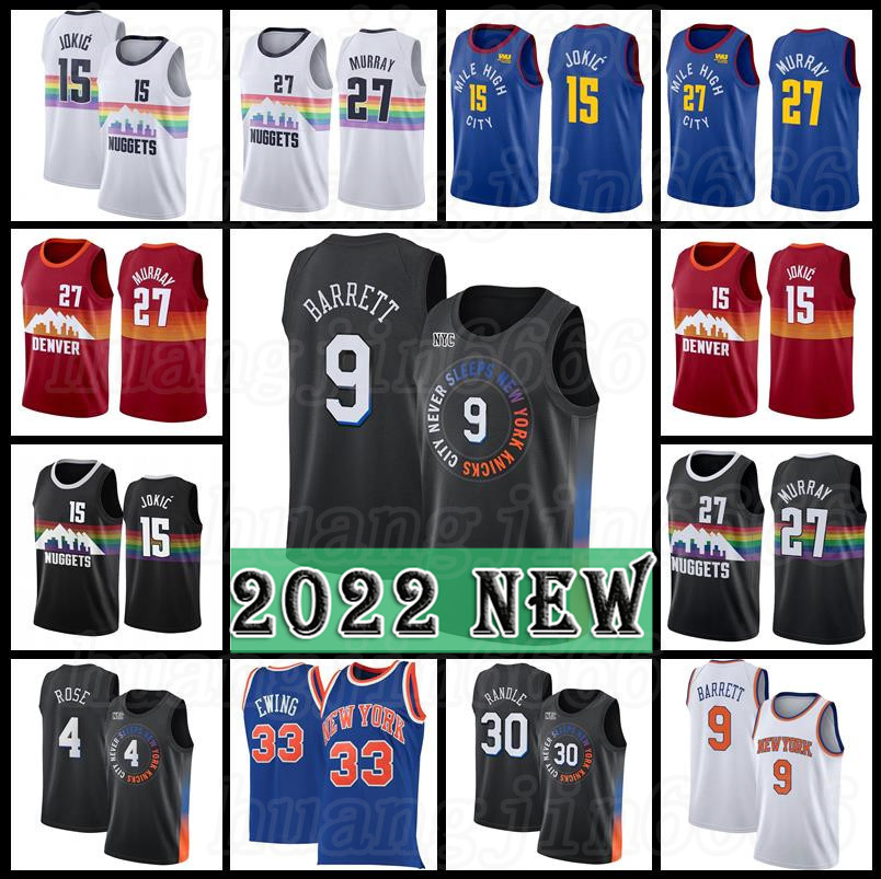 RJ 9 Barrett Patrick 33 Ewing Retro 15 Jokic Basketball Jamal 27 Murray Julius 30 Randle Nikola Derrick 4 Rose Kemba 8 Walker New York''Knicks''Jersey, Men jesery
RJ 9 Barrett Patrick 33 Ewing Retro 15 Jokic Basketball Jamal 27 Murray Julius 30 Randle Nikola Derrick 4 Rose Kemba 8 Walker New York''Knicks''Jersey, Men jesery