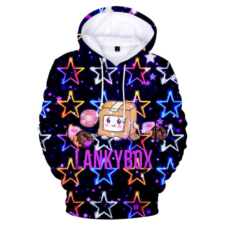 Men's Hoodies & Sweatshirts 3D Anime Lankybox Print D Women/Men Streetwear Hip Hop Pullover Hooded Jacket Casual Sportswear, Black
Men's Hoodies & Sweatshirts 3D Anime Lankybox Print D Women/Men Streetwear Hip Hop Pullover Hooded Jacket Casual Sportswear, Black
