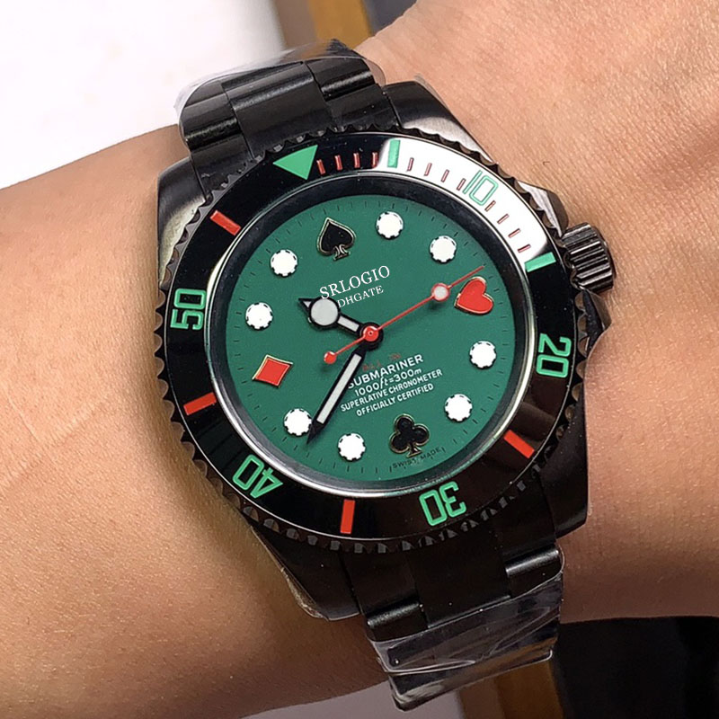 Mens Watch Automatic Mechanical Watches 40mm Stainless Steel Sapphire Swimming Wristwatch Luminous Fashion Business Men Wristwatches Montre De Luxe, Customize
Mens Watch Automatic Mechanical Watches 40mm Stainless Steel Sapphire Swimming Wristwatch Luminous Fashion Business Men Wristwatches Montre De Luxe, Customize