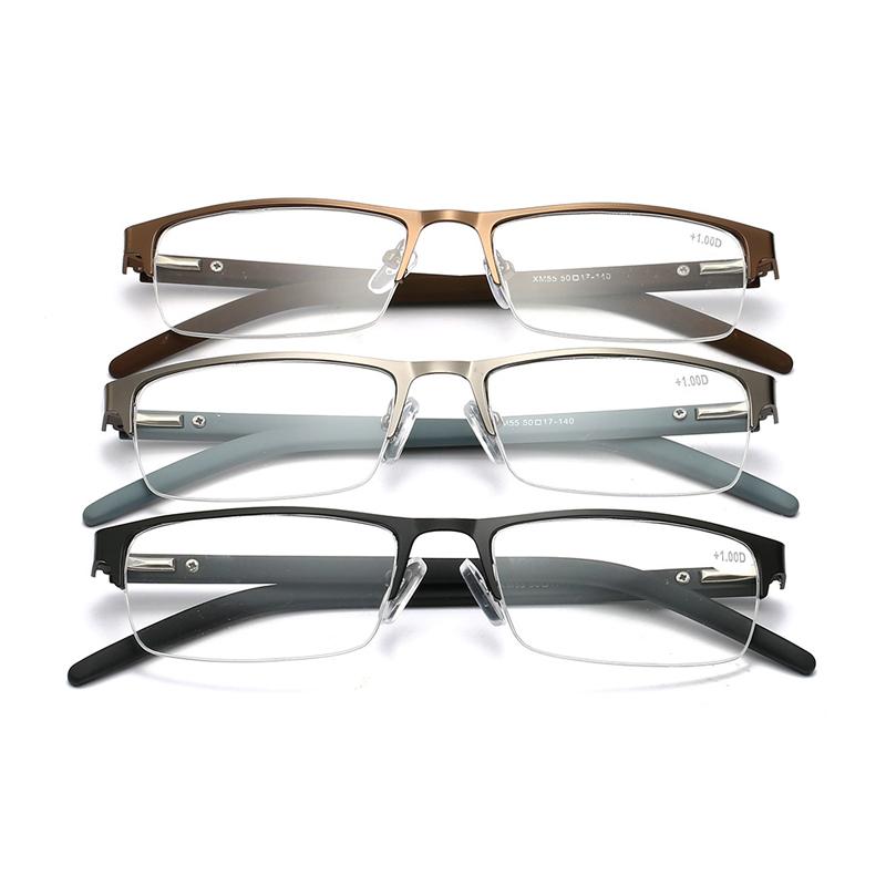 Sunglasses Men Reading Glasses Metal Square Frame Elderly Special Retro Simple Business Prescription Eyeglasses +1.0+2.0+3.0+4.0
Sunglasses Men Reading Glasses Metal Square Frame Elderly Special Retro Simple Business Prescription Eyeglasses +1.0+2.0+3.0+4.0