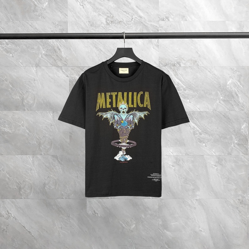 Fear of god metallica king nothing vintage T-shirts fog demon angel fouth collection short sleeves washed T Shirt man plus size men women co, White;black
Fear of god metallica king nothing vintage T-shirts fog demon angel fouth collection short sleeves washed T Shirt man plus size men women co, White;black