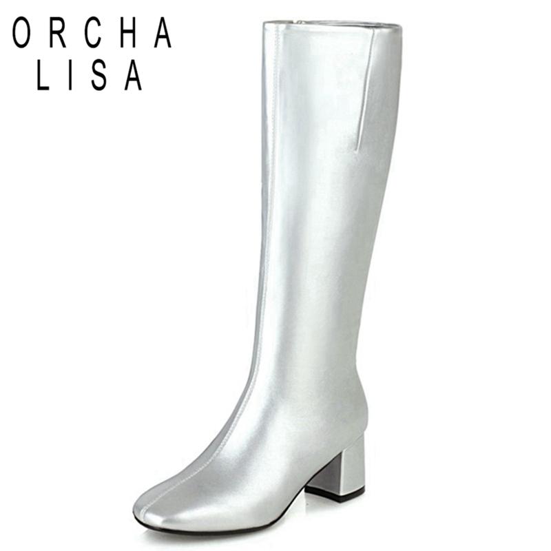 Boots ORCHALISA 2021 Ladies Knee High Sexy Zip Short Plush Square Toe 6CM Block Heel Size 31-49 Black Silver Apricot Brown A4438
Boots ORCHALISA 2021 Ladies Knee High Sexy Zip Short Plush Square Toe 6CM Block Heel Size 31-49 Black Silver Apricot Brown A4438