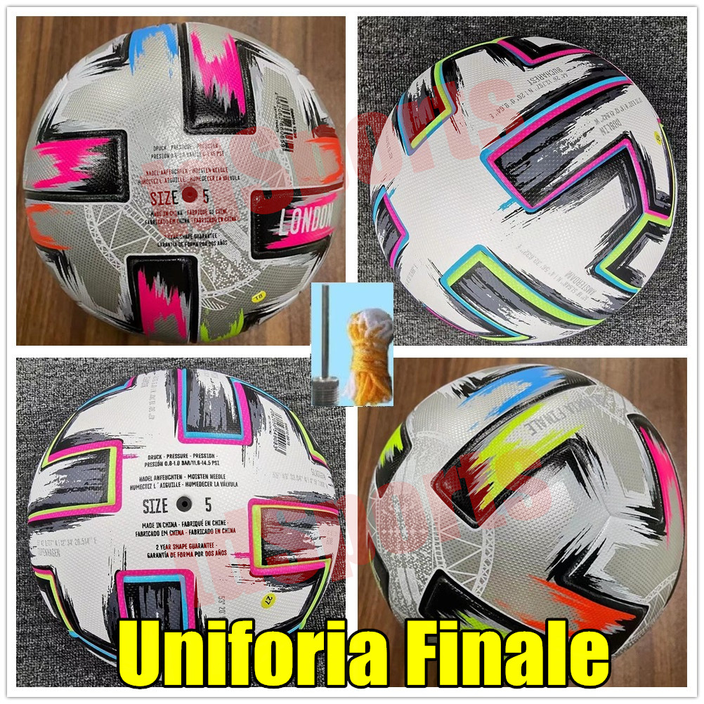 Top quality 20 Euro Cup size: 4 Soccer ball 2021 Uniforia Finale Final KYIV PU size 5 balls granules slip-resistant football high In stock
Top quality 20 Euro Cup size: 4 Soccer ball 2021 Uniforia Finale Final KYIV PU size 5 balls granules slip-resistant football high In stock