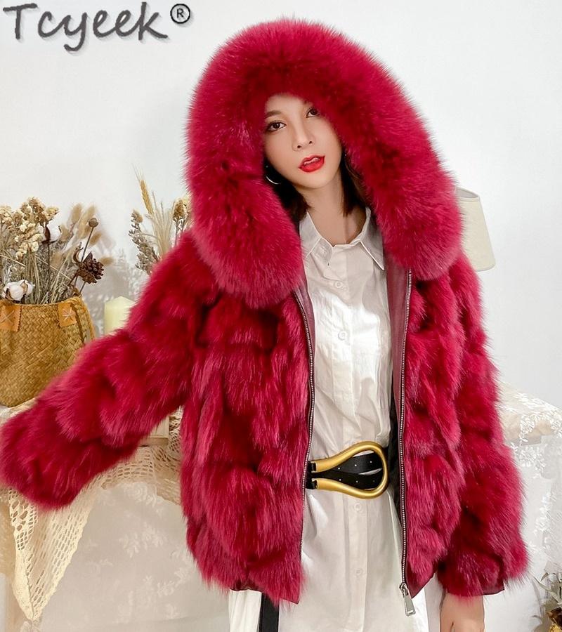 Women's Fur & Faux Winter High-end Real Coat Female 2022 Short Coats Warm Casual Jacket Casaco Feminino Gxy789, Black
Women's Fur & Faux Winter High-end Real Coat Female 2022 Short Coats Warm Casual Jacket Casaco Feminino Gxy789, Black