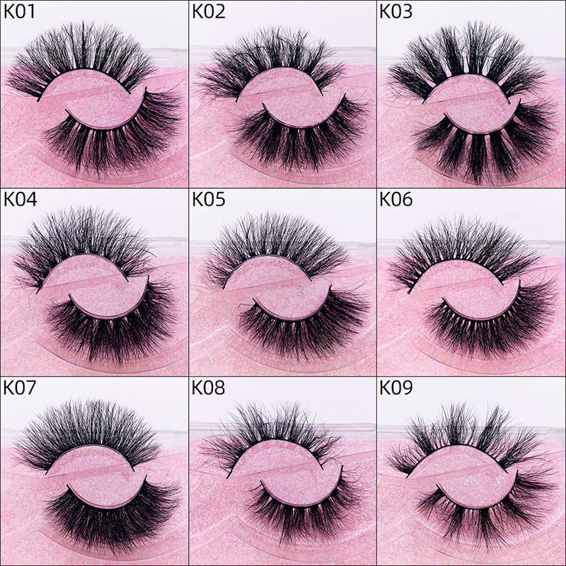 Mink Lashes 3D Eyelashes 100% Cruelty free Lash Handmade Reusable Natural Eyelash Extensions For Make Up Makeup