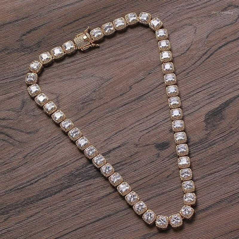 10mm Wide Hip Hop Bling Iced Out Geometric Square 5A+ CZ Stone Tennis Link Chain Chokers Necklaces For Women Men Rapper Jewelry Chains
10mm Wide Hip Hop Bling Iced Out Geometric Square 5A+ CZ Stone Tennis Link Chain Chokers Necklaces For Women Men Rapper Jewelry Chains