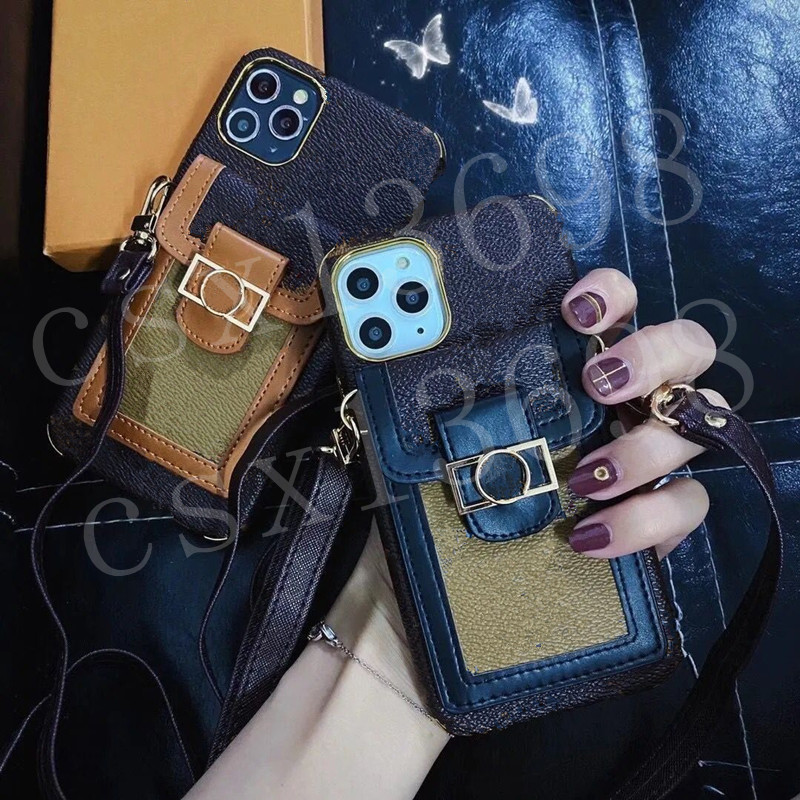 For iphone 13 12 11 pro max XS XR Xsmax 7 8 plus Phone Cases Top Quality Fashion Leather Card Pocket Designer Cellphone Cover with lanyard ForGalaxy S21 case, Brown
For iphone 13 12 11 pro max XS XR Xsmax 7 8 plus Phone Cases Top Quality Fashion Leather Card Pocket Designer Cellphone Cover with lanyard ForGalaxy S21 case, Brown