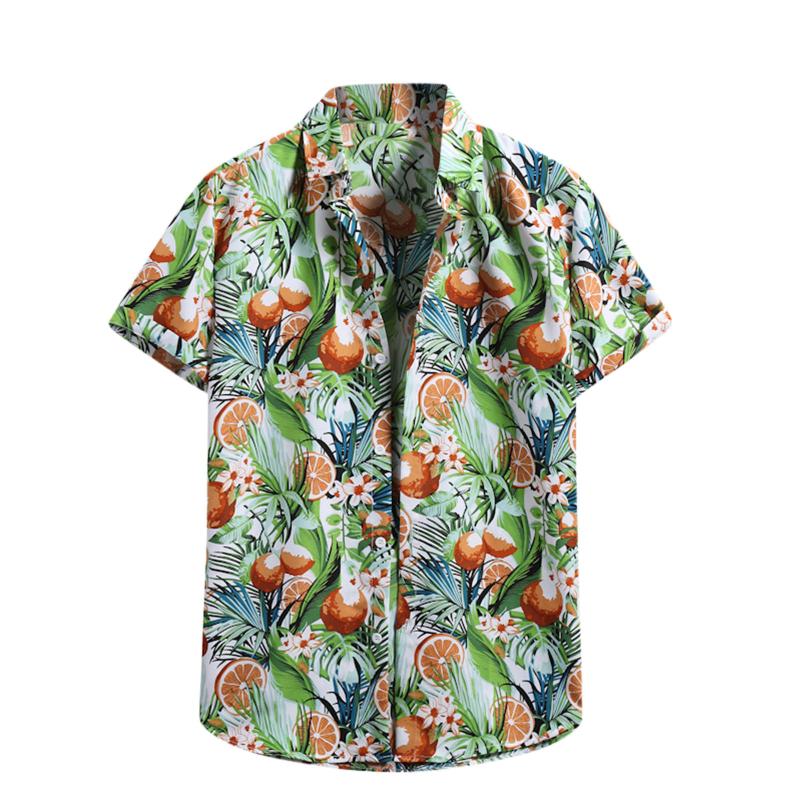 Men' Casual Shirts Men Summer Shirt Beach Style Green Leaves Printed Hawaiian Short Sleeve Turn Down Collar Blouses Tops Camisa Homme, Red
Men' Casual Shirts Men Summer Shirt Beach Style Green Leaves Printed Hawaiian Short Sleeve Turn Down Collar Blouses Tops Camisa Homme, Red