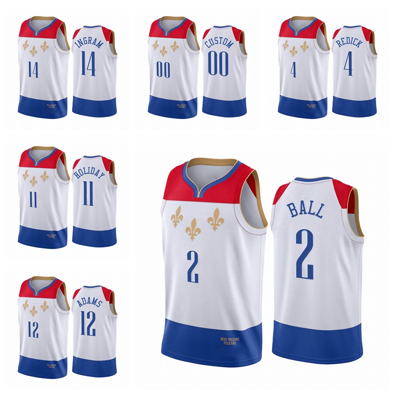 New Orleans Pelicans MEN Kira Lewis Jr. Zion Williamson 2020-21 Jrue Holiday White 2020 Draft Basketball Jersey, Black
New Orleans Pelicans MEN Kira Lewis Jr. Zion Williamson 2020-21 Jrue Holiday White 2020 Draft Basketball Jersey, Black