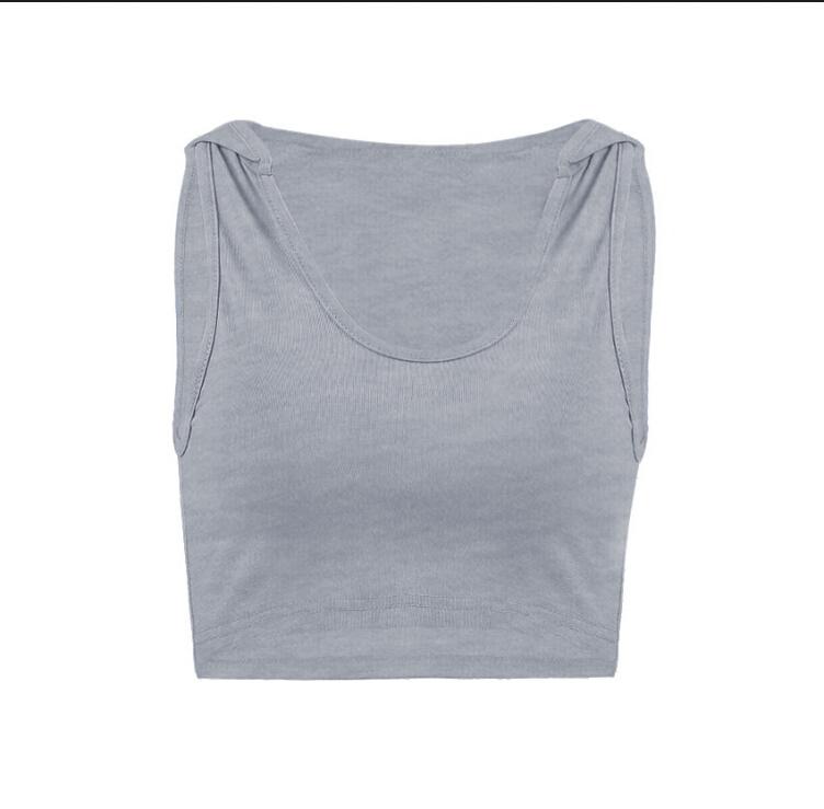 Women' Hoodies & Sweatshirts 2021 Fashion Women Sexy Sleeveless Crop Top Solid O-Neck Casual, Black
Women' Hoodies & Sweatshirts 2021 Fashion Women Sexy Sleeveless Crop Top Solid O-Neck Casual, Black