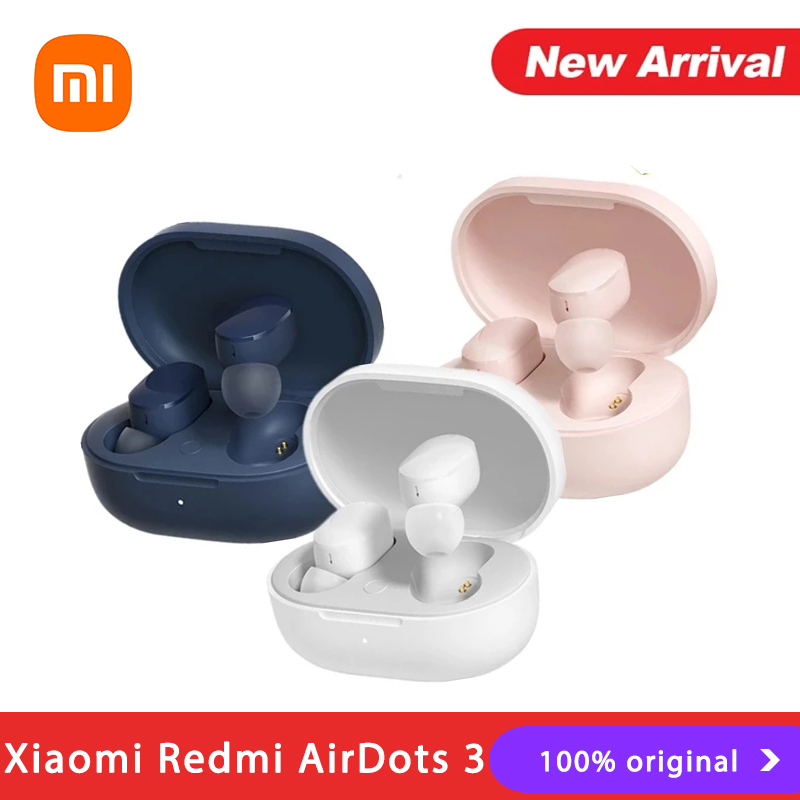 2021 New Xiaomi Redmi AirDots 3 True Wireless Bluetooth 5.2 aptX Adaptive Stereo Bass With Mic Handsfree TWS Earbuds
2021 New Xiaomi Redmi AirDots 3 True Wireless Bluetooth 5.2 aptX Adaptive Stereo Bass With Mic Handsfree TWS Earbuds