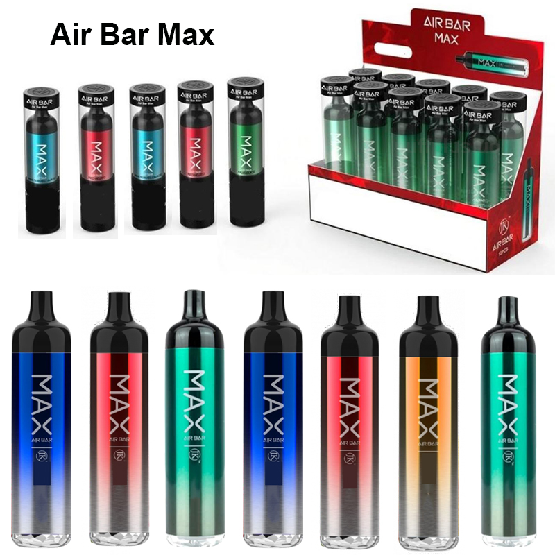 Wholesale Air Bar max Disposable Vape Pen Device Electronic Cigarettes 2000 puffs 1250mah 6.5ml pod Starter Kit
Wholesale Air Bar max Disposable Vape Pen Device Electronic Cigarettes 2000 puffs 1250mah 6.5ml pod Starter Kit