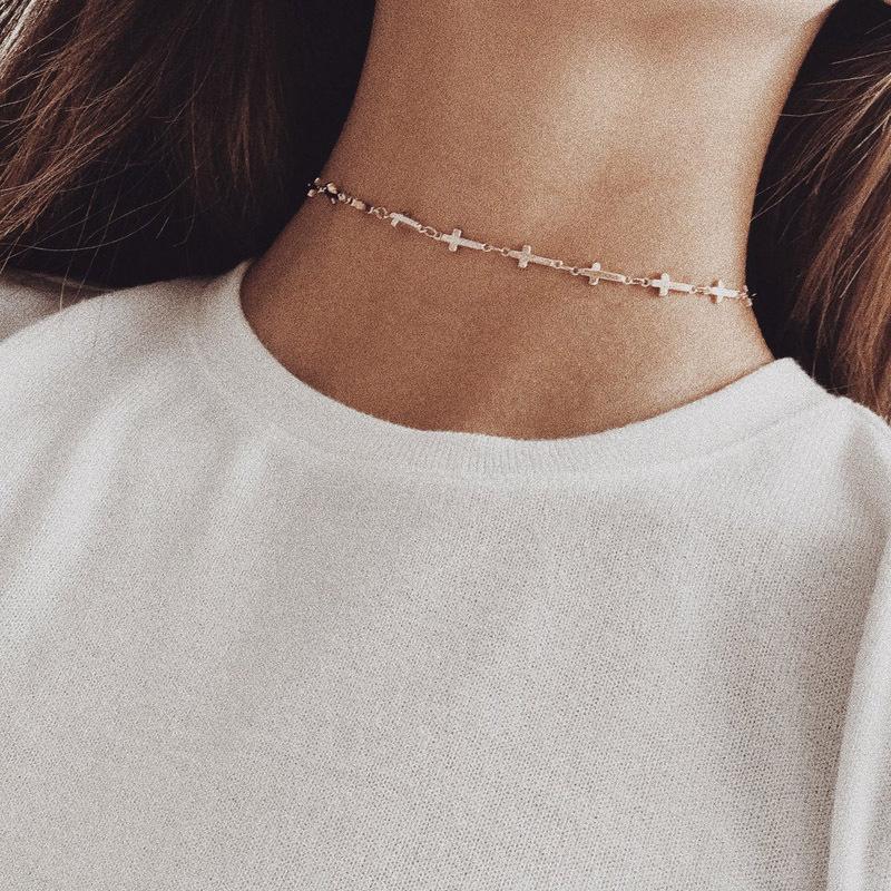 Pendant Necklaces Necklace 2021 Fashion Cross Chocker Collar For Women Joker Clavicle Chain Jewelry Accessories Collares
Pendant Necklaces Necklace 2021 Fashion Cross Chocker Collar For Women Joker Clavicle Chain Jewelry Accessories Collares