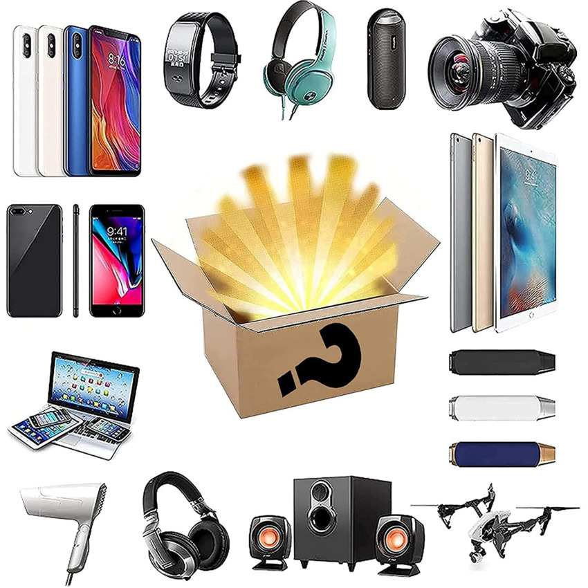 Mystery Box Electronics, Boxes Random, Birthday Surprise favors , Lucky for Adults Gift, Such As Drones, Smart Watches-B
Mystery Box Electronics, Boxes Random, Birthday Surprise favors , Lucky for Adults Gift, Such As Drones, Smart Watches-B