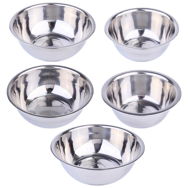 Set 5 Pcs Silver Stainless Steel Salad Bowl Egg Kitchen Utensils (Different Size ) Bowls
Set 5 Pcs Silver Stainless Steel Salad Bowl Egg Kitchen Utensils (Different Size ) Bowls