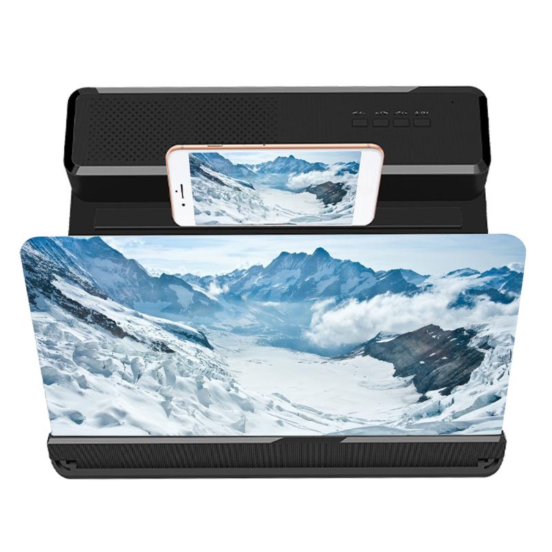 Cell Phone Mounts & Holders 12 Inch Screen Magnifier Multi-function Video Movie HD Display Enlarged Stand W/ Speaker Amplifying Projector
Cell Phone Mounts & Holders 12 Inch Screen Magnifier Multi-function Video Movie HD Display Enlarged Stand W/ Speaker Amplifying Projector