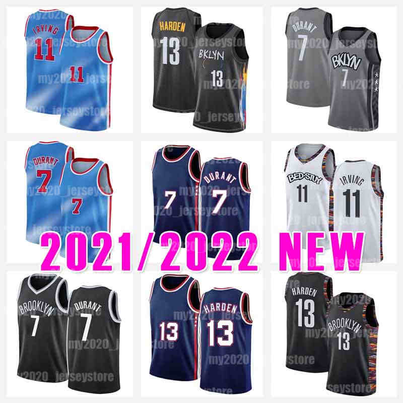 Kevin 7 Durant Jersey 11 Irving 13 Harden Basketball Jerseys 75th Mens Net Anniversary James Harris Black Brooklyns City Joe Blue White Kyrie 2021 2022
Kevin 7 Durant Jersey 11 Irving 13 Harden Basketball Jerseys 75th Mens Net Anniversary James Harris Black Brooklyns City Joe Blue White Kyrie 2021 2022