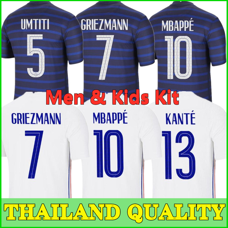 2021 France soccer jersey maillots football maillot equipe de 20 21 MBAPPE GRIEZMANN KANTE POGBA men+kids kit, Black;yellow
2021 France soccer jersey maillots football maillot equipe de 20 21 MBAPPE GRIEZMANN KANTE POGBA men+kids kit, Black;yellow