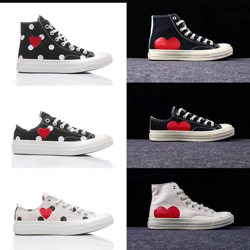 Top quality 1970s Canvas Skate Shoes 70s Hi Canvas Shoes Jointly Name Play Big Eyes Chuck 70 Multi Heart skateboard Casual Sneakers 36-44
Top quality 1970s Canvas Skate Shoes 70s Hi Canvas Shoes Jointly Name Play Big Eyes Chuck 70 Multi Heart skateboard Casual Sneakers 36-44