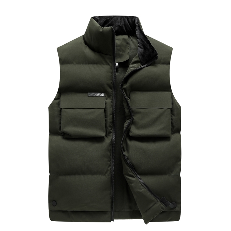 High Quality Autumn and Winter Men's Vest Jacket Sleeveless Jacket Warm Large Size -8XL Windproof Warm Vest Couple Men Chaleco 211111, Black
High Quality Autumn and Winter Men's Vest Jacket Sleeveless Jacket Warm Large Size -8XL Windproof Warm Vest Couple Men Chaleco 211111, Black