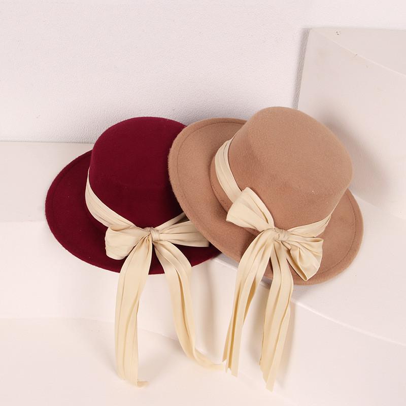 Caps & Hats Winter Children Ribbon Bowknot Flat Woolen Hat For Girls Kids Cap, Yellow
Caps & Hats Winter Children Ribbon Bowknot Flat Woolen Hat For Girls Kids Cap, Yellow